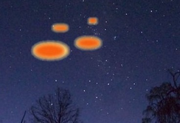 Orange UFO