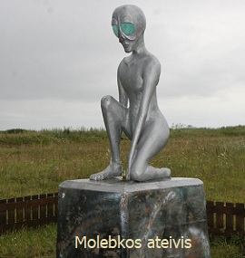 Paminklas ateiviui, Molebka