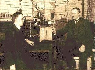 Ernest Rutherford and Geiger