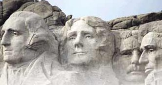 Mt.Rushmore by Gutzon Borglum