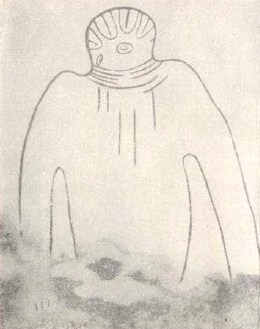 Tasili rock Art: Great Marsian God