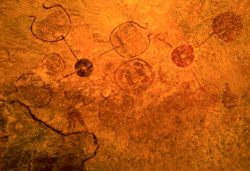 Tasili rock Art: Star system