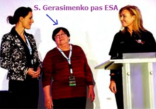 Gerasimenko atsakinėja ESA