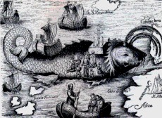 St.Brendan on a whale