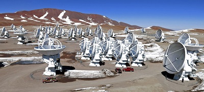 ALMA radijo teleskopai
