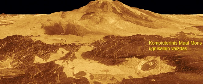 Maat Mons ugnikalnis
