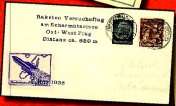 Envelope of rocket post