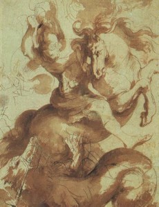 St.George slaying a Dragon