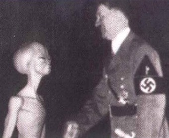 Hitler with Alien