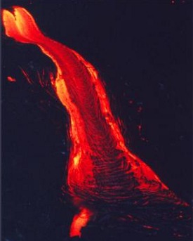 Lava flow